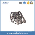 316 Forja de acero inoxidable para cadena de rodillos transportadores